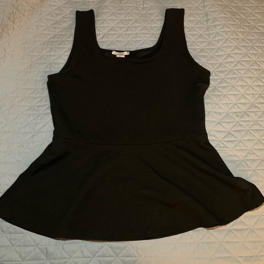 Acemi Black Tank Top